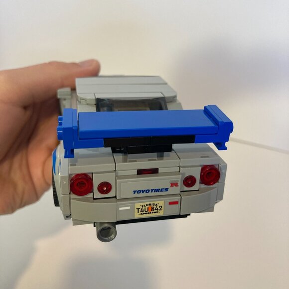 LEGO Speed Champions 2 Fast 2 Furious Nissan Skyline Gt-R R34 76917 Complete Toy - Picture 12 of 13